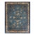 Majestic Blue and Ivory Color With Animalistic and Florid Design Antique Chinese Peking Rug For Sale