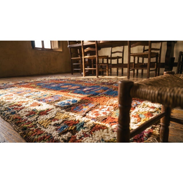 1890s Multicolor Geometric Tribal Antique Antique Turkish Village Yastik Rug 1'10"x 2'6" Handknotted Wool Carpet For Sale - Image 13 of 13