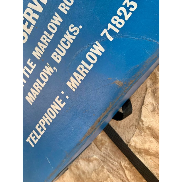 Early 20th Century Vintage English Laundry Mailing Box For Sale - Image 9 of 12