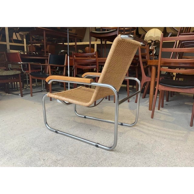 Mid-Century Modern Bauhaus B35 Armchair by Marcel Breuer for Thonet, 1929 For Sale - Image 3 of 18