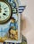 French Provincial Antique Quimper Porquier Beau French Faience Mantel Clock Bretons & Odet River For Sale - Image 3 of 18