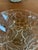 Vintage Kig Indonesia Clear Grape Pattern Pressed Glass Bowls, Set of 10 For Sale - Image 4 of 10