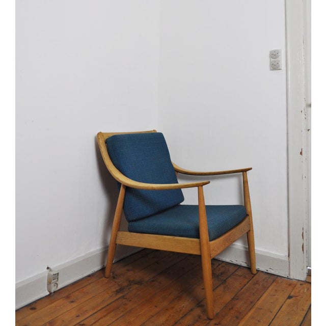 Lounge Chair by Peter Hvidt & Orla Mølgaard Nielsen for France & Daverkosen, 1950s For Sale - Image 6 of 15