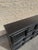 Metal Late 20th Century Industrial Black Steel Nine-Door Glass-Front Apothecary or File Cabinet For Sale - Image 7 of 11