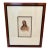 1860s American Heritage Hand-Colored McKenney & Hall Lithograph of Chippeway Chief For Sale
