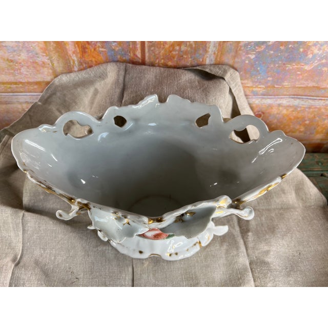 Large Antique Slip Groom Vase For Sale - Image 10 of 12