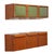 Vintage Wall Units in Teak and Mahogany with Drawers, Italy, 1960s, Set of 2 For Sale - Image 14 of 14
