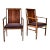 Mid Century Modern Rosewood Walnut Chairs by Lane For Sale