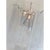 Venied-White Alabaster Strips Listelli Murano Glass Wall Sconce For Sale - Image 3 of 12