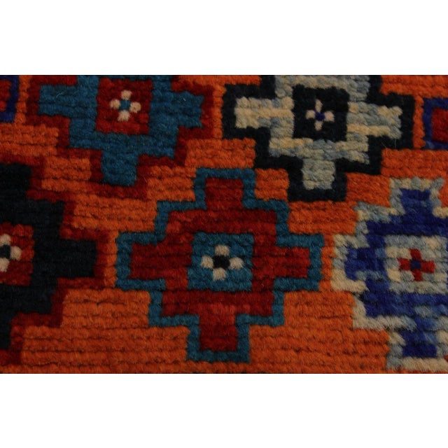 1990s 1990s Contemporary Vintage Balouchi Wool Rug - 5'1 X 6'8 For Sale - Image 5 of 9