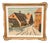 Harriet H. Axéll, Townscape, 1950s, Oil Painting on Panel, Framed For Sale