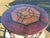 Brown Vintage English Eight-Legged Inlaid Dining Accent Table For Sale - Image 8 of 18