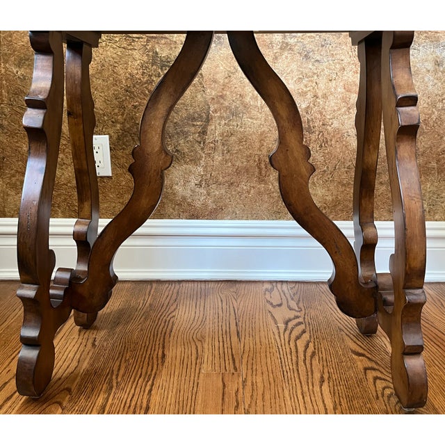 Wood Century Furniture Chairside Table For Sale - Image 7 of 11