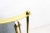 Glass and Brass Magazine Rack, 1960s For Sale - Image 11 of 13