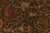Late 19th Century Antique Amritsar Rug in Greenish-Brown, Pink & Gold Medallion With Pictorials For Sale - Image 5 of 8