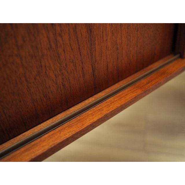 Vintage Danish Teak Highboard, 1960s For Sale - Image 14 of 16