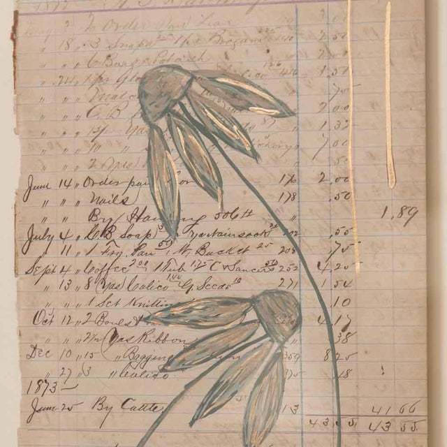Green Floral Study VII by Afsoon Thayer For Sale - Image 8 of 10