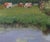 Realism Rural Impressionism Oil Painting, River Landscape, Ukrainian Art 38-46 For Sale - Image 3 of 6