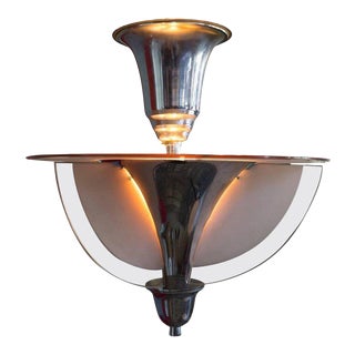 Art Deco Style Chandelier For Sale