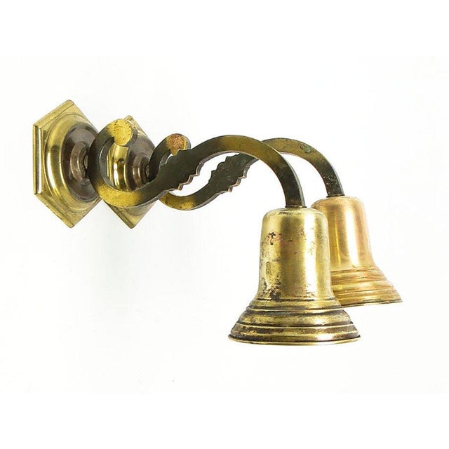 Metal Vintage Sconces, Poland, 1950s, Set of 2 For Sale - Image 7 of 7