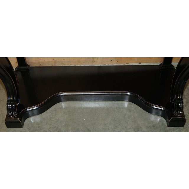 Clivedon Console Tables in Hardwood Macassar and Marble from Ralph Lauren, Set of 2 For Sale - Image 9 of 18