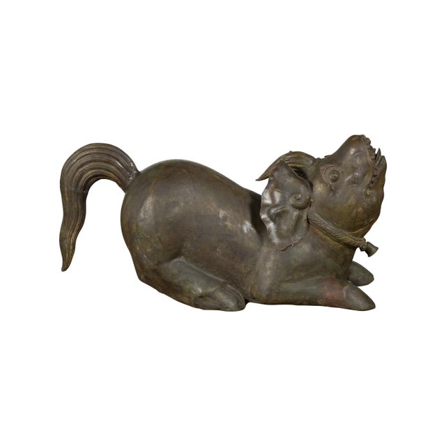 Mid 19th Century Celebes Island Hand-Tooled Temple Monster Sculpture For Sale - Image 4 of 13