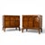 Thomasville Burlwood Mid-Century Modern Sculptural Pair of Nightstands, C. 1960s, Attributed For Sale - Image 9 of 11
