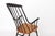 Black Vintage Grandessa Rocking Chair by Lena Larsson for Nesto, Sweden, 1960s For Sale - Image 8 of 11