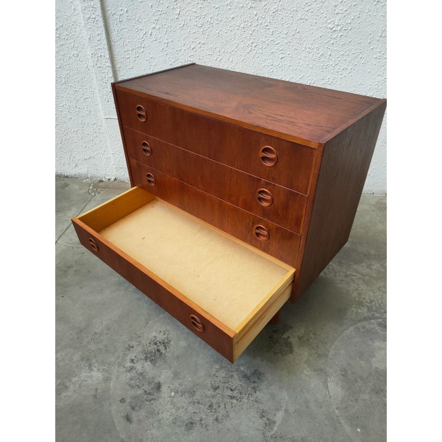Mid-Century Scandinavian Teak Dresser, 1970 For Sale - Image 3 of 16