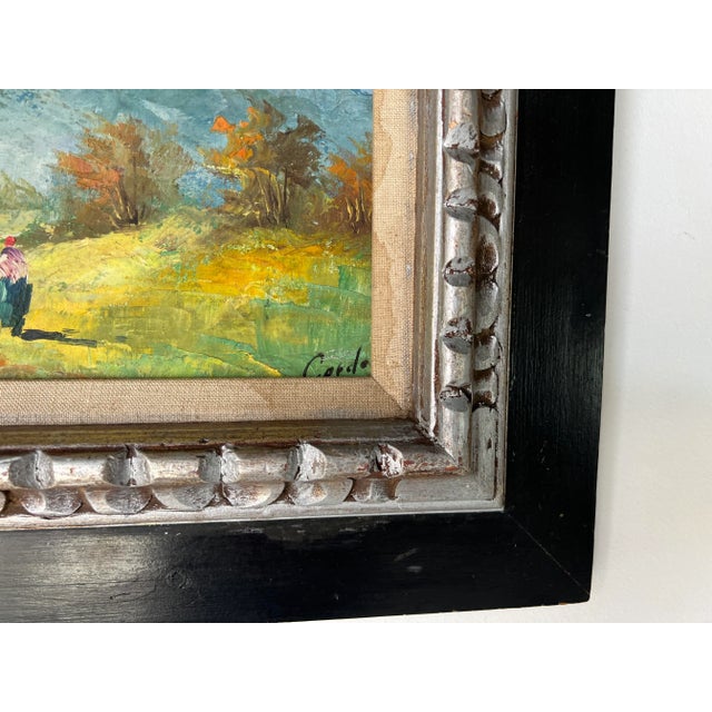 70's Vintage Cordo Oil Landscape Painting For Sale In Miami - Image 6 of 13