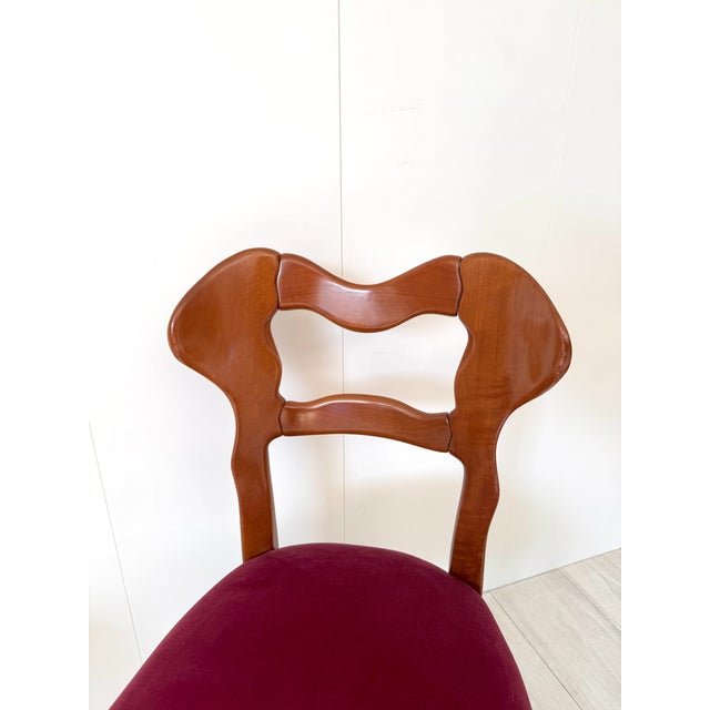 Ragno Table and Scapular Chairs by Giovanni Michelucci, 1980s, Set of 5 For Sale - Image 9 of 18