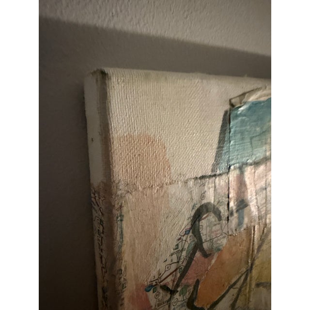 Original Mixed Media Collage Painting by Danny O (Daniel O'Connor) For Sale In Boston - Image 6 of 8