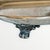 Vintage Silver Plate Large Butler's Buffet Tray With Handles and Feet For Sale - Image 6 of 18