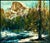 This stunning Mid-Century work is an original oil landscape titled "Half Dome" by the listed Belgian-American artist...