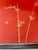 Mid 20th Century Stephen Cannell Estate: 1950s Chinese Red Lacquer Chinoiserie Accent Table For Sale - Image 5 of 9