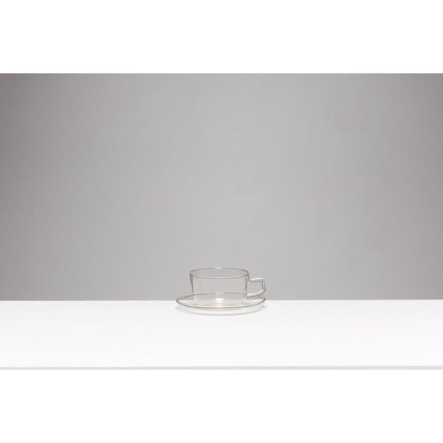 Glass Ilse Decho Tea Set, 1965, Set of 14 For Sale - Image 7 of 14