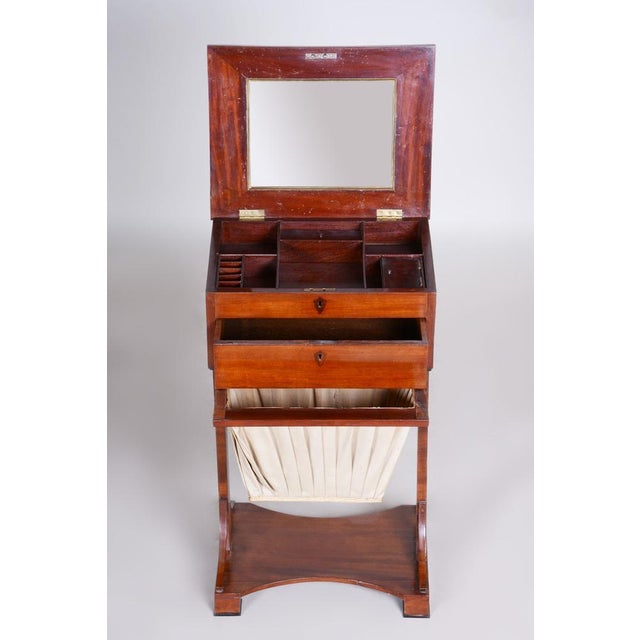 Biedermeier Worktable in Mahogany, Germany, 1820s For Sale - Image 13 of 16