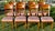 Wood Vintage Brass Inlay Chairs Vintage Italian Regency Style Dining Chairs Set of 8 For Sale - Image 7 of 18
