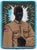 Scout Master, 2017 Embroidered Patch with rayon thread on poly twill backing 4 × 3 in 10.2 × 7.6 cm Kerry James Marshall,...