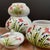 Italian Ceramic Hand Painted Terra-Cotta Stacking Jars - Set of 4 For Sale - Image 4 of 11