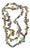 Antique Necklace Venetian Lampwork and Bohemian Molded Glass Beads For Sale