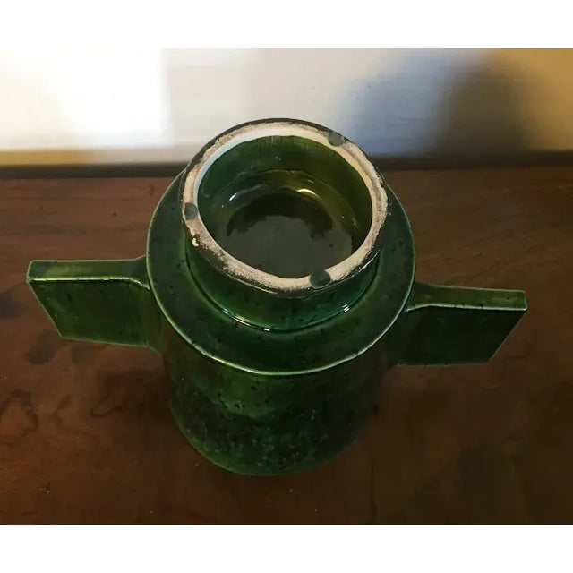 Early 20th Century French Modernist Art Deco Pottery Vase For Sale - Image 5 of 13