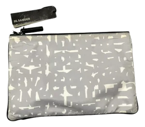 21st Century New Abstract Print Nylon Clutch Bag by Jil Sander