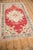 Shabby Chic Vintage Distressed Oushak Rug Runner - 2'9" x 5'2" For Sale - Image 3 of 9
