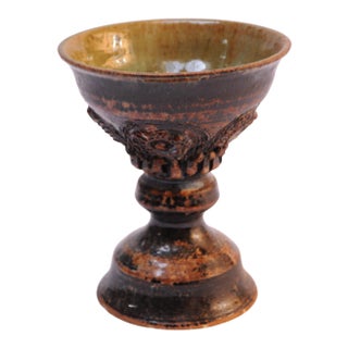 Studio Pottery Goblet / Chalic For Sale