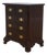 Stickley Colonial Williamsburg Mahogany Chest Nightstand For Sale