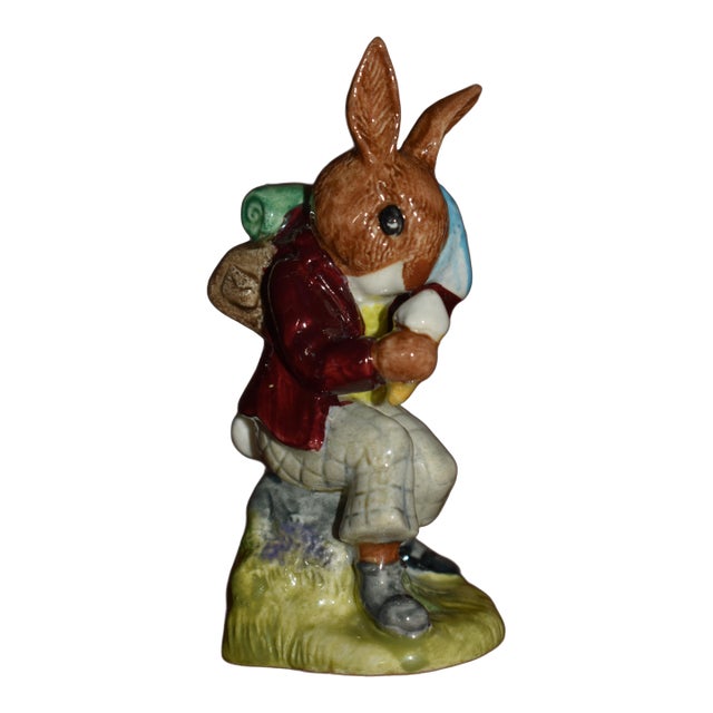 Vintage Royal Doulton " Billie Bunnykins Cooling Off" Figurine For Sale