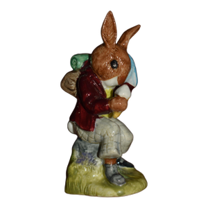 Vintage Royal Doulton " Billie Bunnykins Cooling Off" Figurine