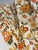 1970s Set of 6, Vintage Lot 70s Groovy Mod Retro Flower Power Jacobean Design HTF Deadstock Curtains Mint For Sale - Image 5 of 9