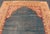 Antique 19th Century Indian Agra Rug in Solid Blue Background For Sale - Image 4 of 14